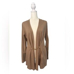Joan Vass Cardigan With Gold Latch